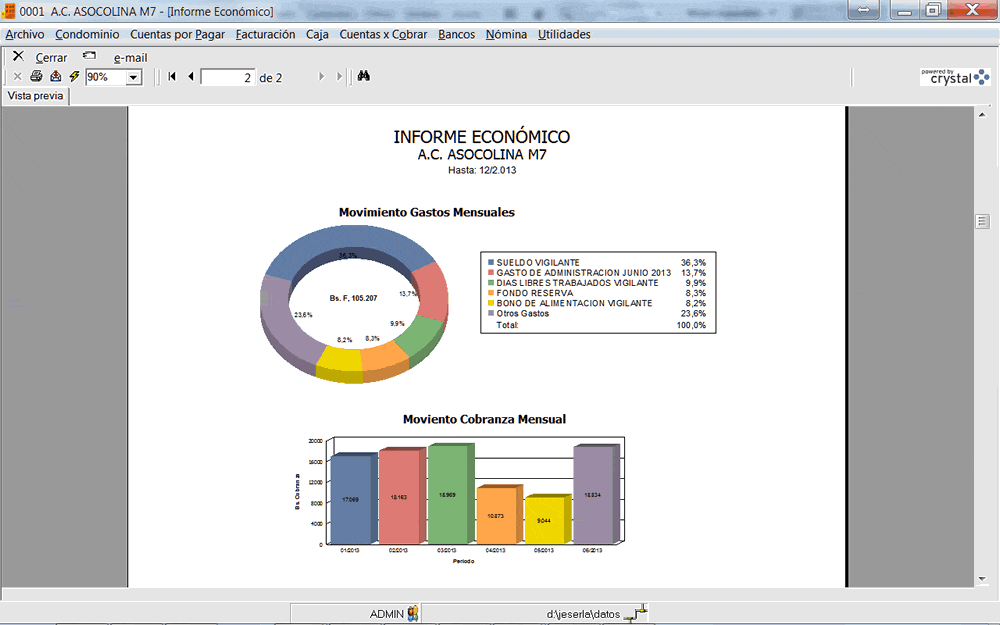 Sistema Administrativo Condominio